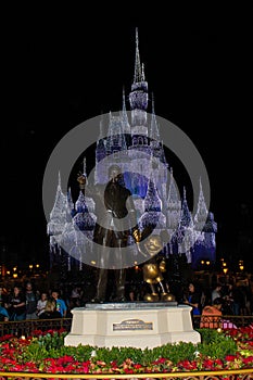 Walt and Mickey Statue.