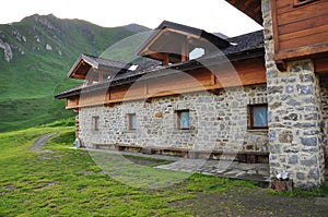 Walter Bonatti mountain hut Italian Alps, Aosta