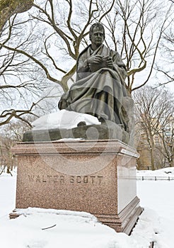 Walter Scott, Central Park, NYC