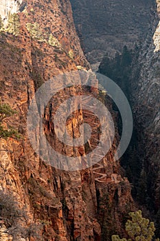 Walters Wiggles wind up the West Rim Trail photo