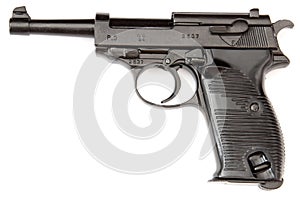 Walther black handgun