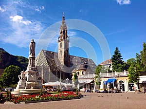 Plaza de la ciudad en 