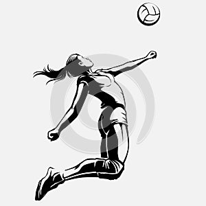 Wan volleyball player