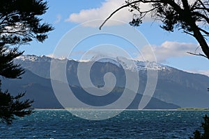 Wanaka lake viewpoint, Newzealand.