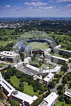 Wanderers Cricket Stadium - Aerial View