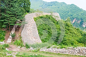 Wandu Mountain City in Ji'an, Jilin, China. It is part of UNESCO World Heritage Site.