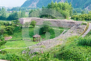 Wandu Mountain City in Ji'an, Jilin, China. It is part of UNESCO World Heritage Site - Capital Cities and Tombs of the