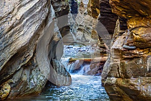 Wang Sila Lang Grand Canyon, Pua District, Nan in Thailand