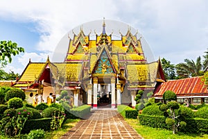 Wang Wiwekaram Temple in Sangkhlaburi