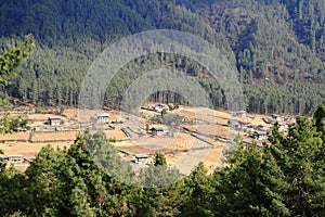 Wangdue Phodrang Valley, Bhutan