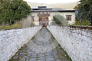 Wangduechhoeling Palace ruins, Bumthang, Bhutan