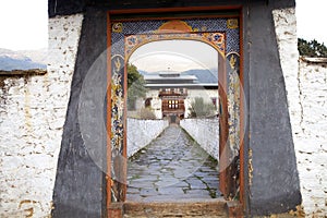 Wangduechhoeling Palace ruins, Bumthang, Bhutan