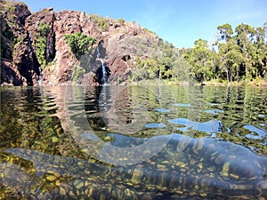 Wangi Falls in Litchfield National Park in the Northern Territor photo