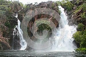 Wangi Falls during the wet season photo