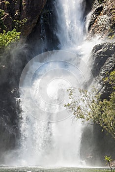 Wangi Falls during wet season