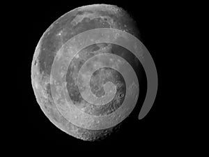 Waning Gibbous Lunar Phase at 86% illumination