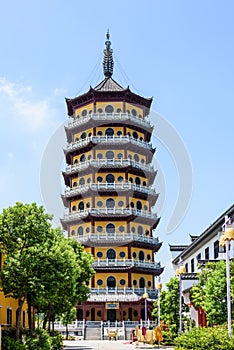 Wannian Temple pagoda