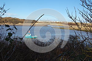 Wansbeck river mouth at Cambois