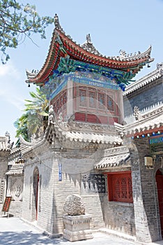 Wanshou Banxian Palace. a famous Historic Sites in Xi'an, Shaanxi, China.