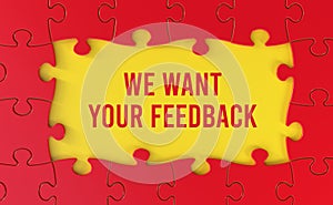 we want your feedback and key takeaways