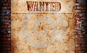 Wanted background