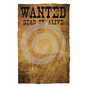 Wanted Dead Or Alive