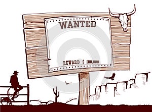 Wanted paper on wood board for text.