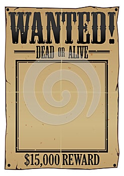 Wanted Poster EPS