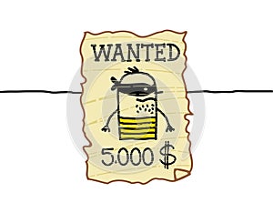 Wanted western criminal