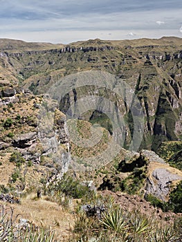 Waqrapukara or Waqra Pukara is an archaeological site in Peru located in the Cusco Region. photo