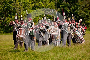 War of 1812 re-enactment band