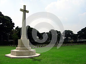 War cemetery near the river Kwai