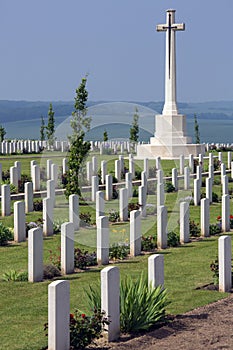 War Cemetery - The Somme - France