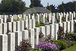 War Cemetery - The Somme - France