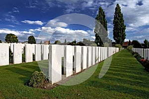 War Graves at Tyne Cot photo