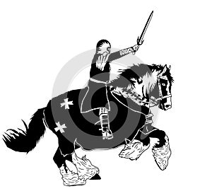 War horse Illustration