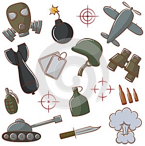 War Icons Set