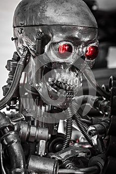 War machine against white background