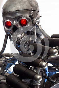 War machine against white background