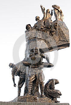 War memorial in Eceabat, Turkey.