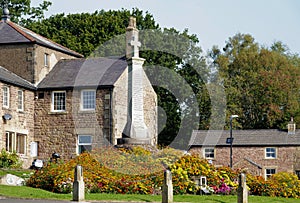 War memorial in Hurst Green.