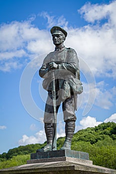 War Memorial in Ironbridge Shropshire