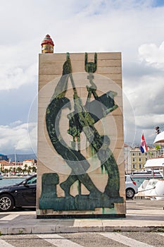 War Memorial in Split, Croatia