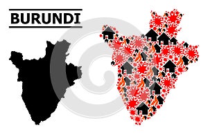 War Pattern Map of Burundi