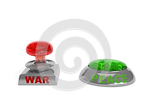 War and Peace buttons