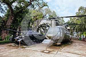 War Remnants Museum in Ho Chi Minh City Vietnam