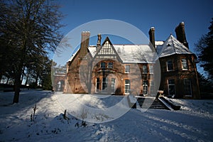 Wardown House Museum and Gallery in Wardown Park, Luton, Bedfordshire, England, UK