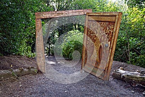 Narnia Trail in Kilbroney Park, Northern Ireland photo