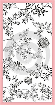 Wardrobe Door Partition Wall Glass Design Cdr Vector photo