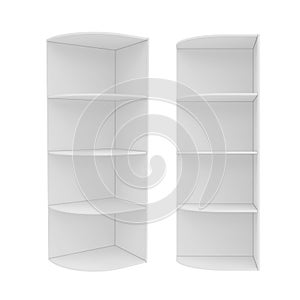 Wardrobe Isolated on White Background, 3D rendering